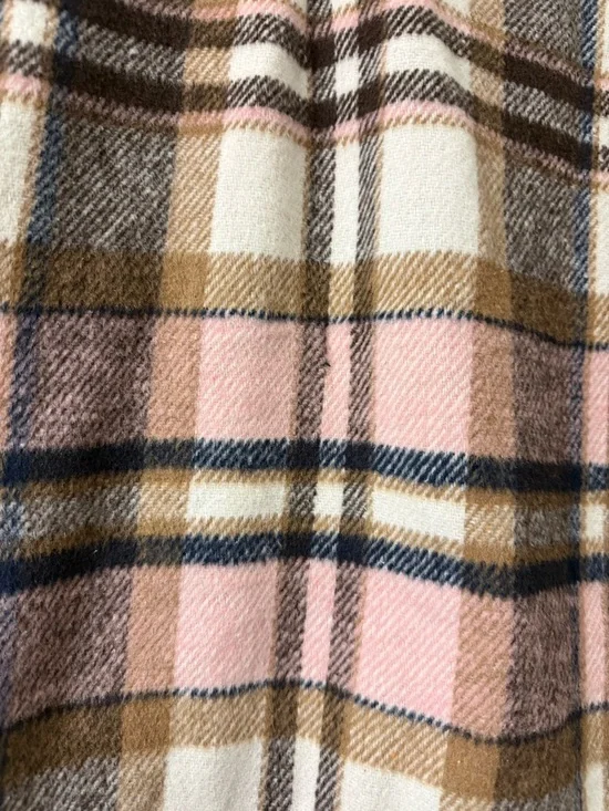 NWT Plaid Wool Blend Mini Skirt | Cozy Chic Fall Staple | Size XL - Picture 4 of 10